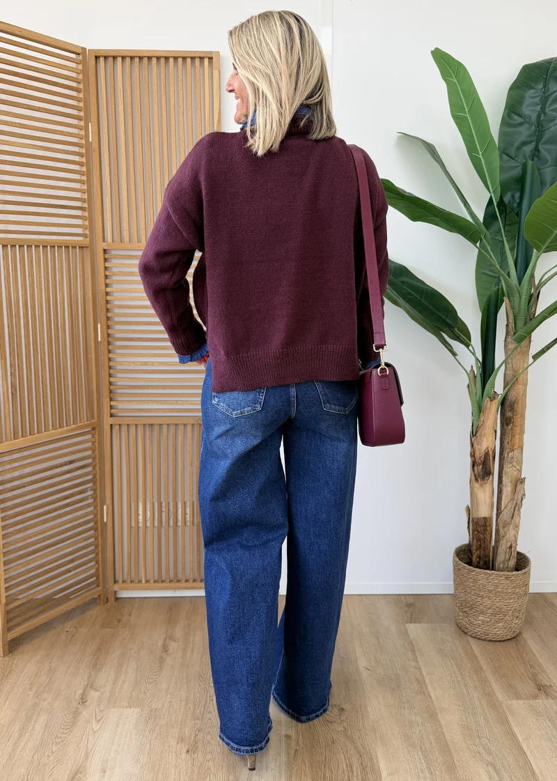 Pull Col Rond AMOUR