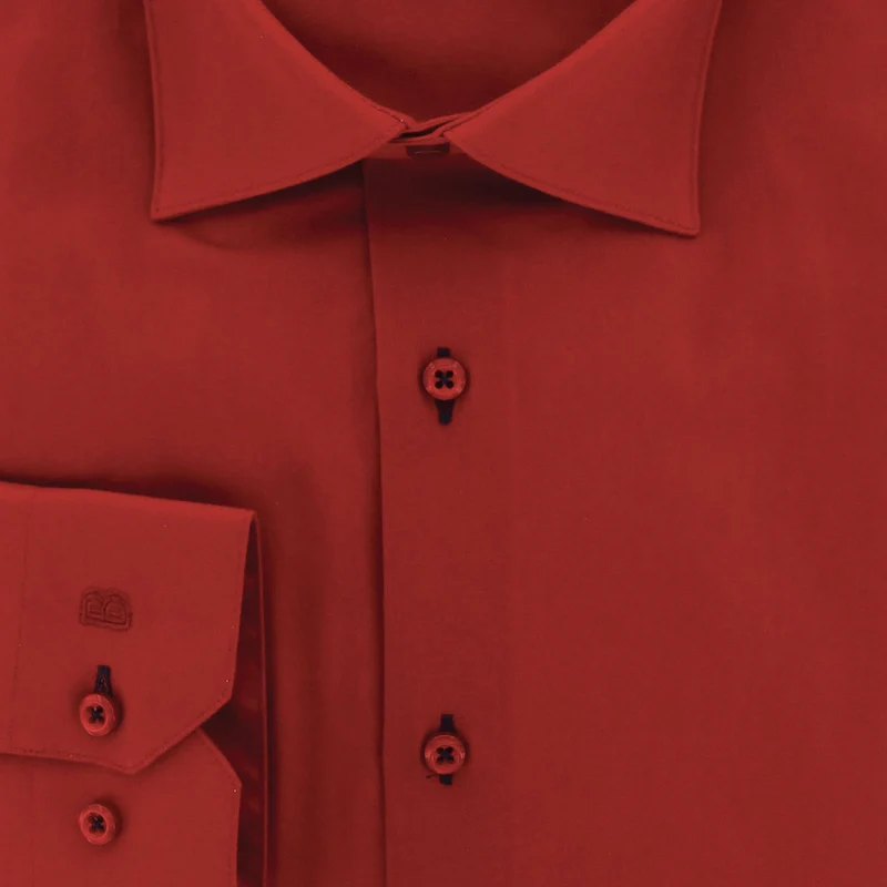 Chemise homme grande taille tissu uni coupe droite FILOPPO Doublissimo