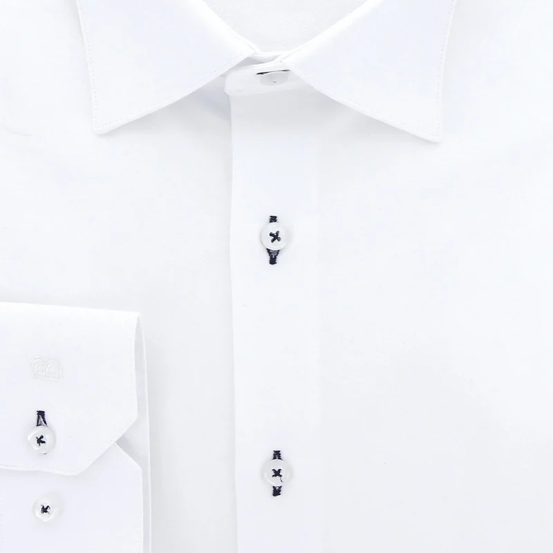 Chemise homme grande taille tissu uni coupe droite FILOPPO Doublissimo