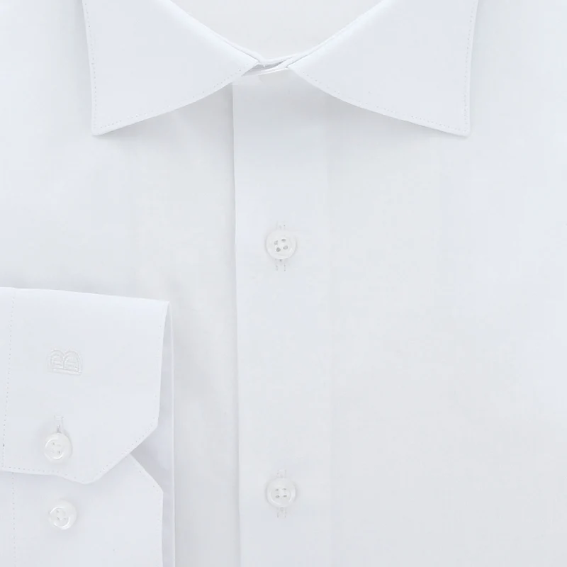 Chemise homme grande taille grande taille classique tissu uni coupe droite CLASSIMO Doublissimo