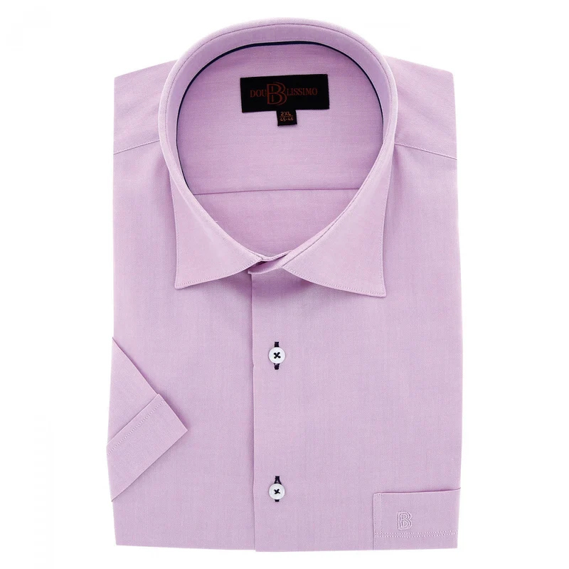 Chemise homme grande taille grande taille unie coupe droite BELAROSA Doublissimo