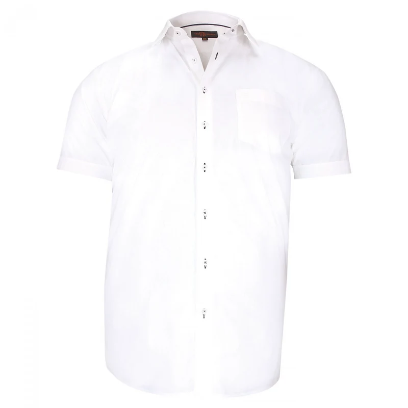 Chemise homme grande taille grande taille à tissu uni texturé coupe droite TONOTONA Doublissimo