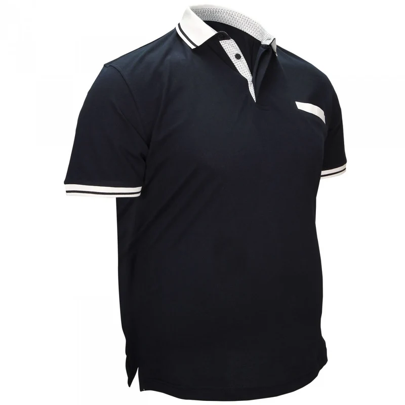 Polo en piqué de coton coupe droite TREND Doublissimo