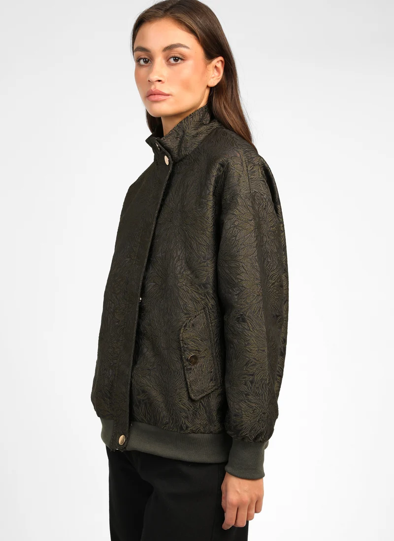 BLOUSON CECILIA chocolat