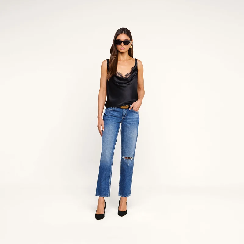 Evadne Silk Lace Camisole
