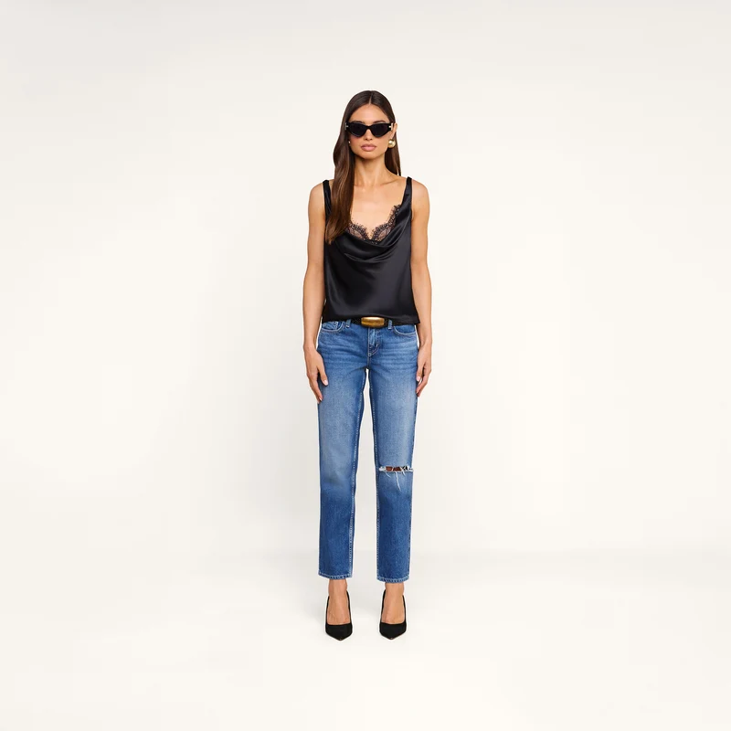 Evadne Silk Lace Camisole
