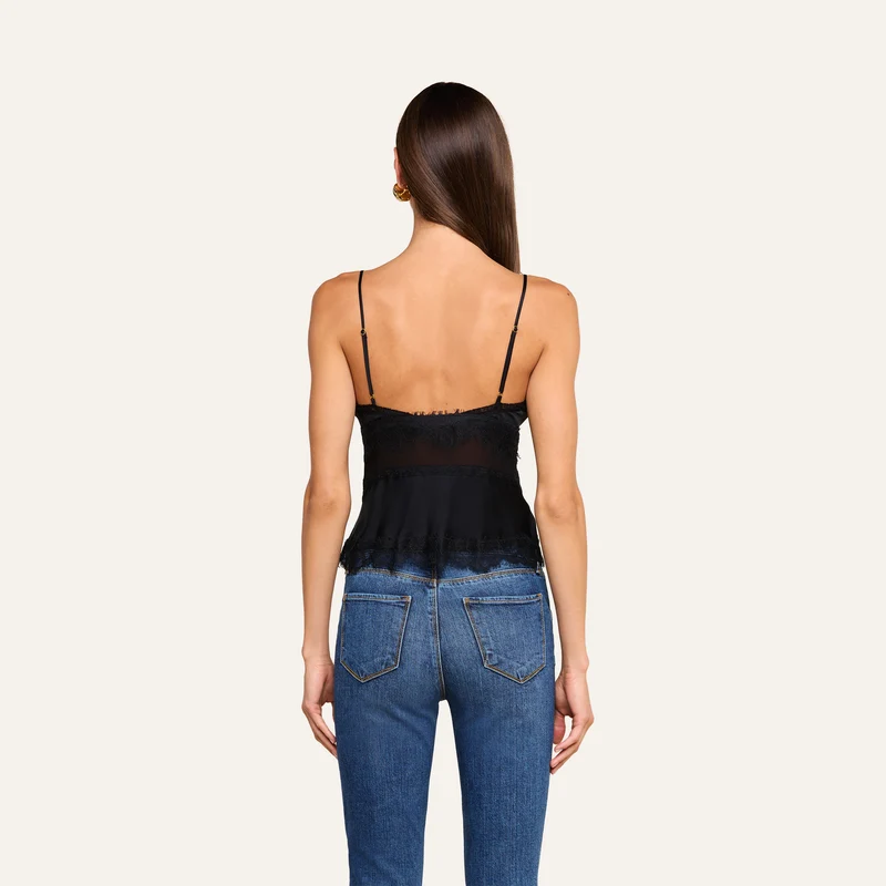 Elka Satin Lace Camisole