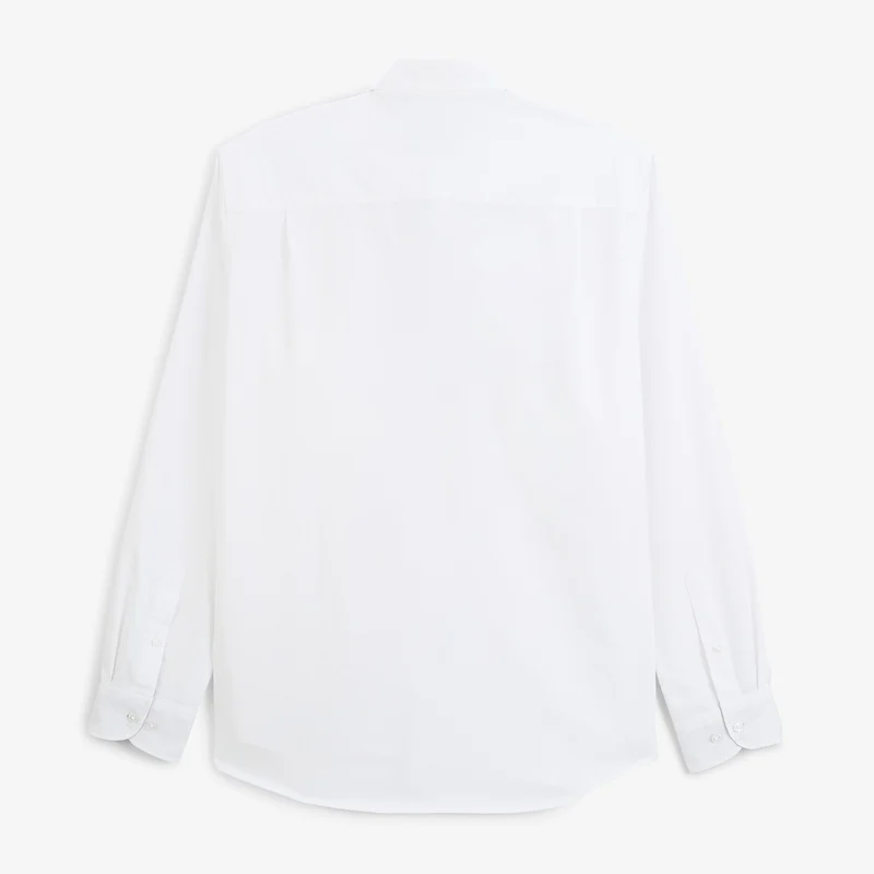 Chemise manches longues Oxford blanche Sangle SB