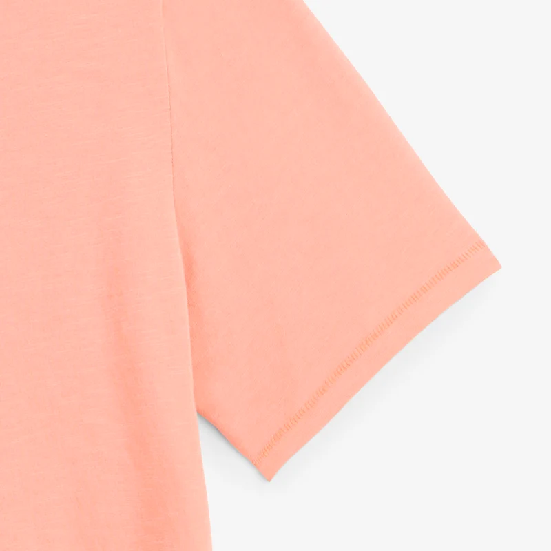 T-shirt manches courtes coton rose Ski & Raclette SBPLAY