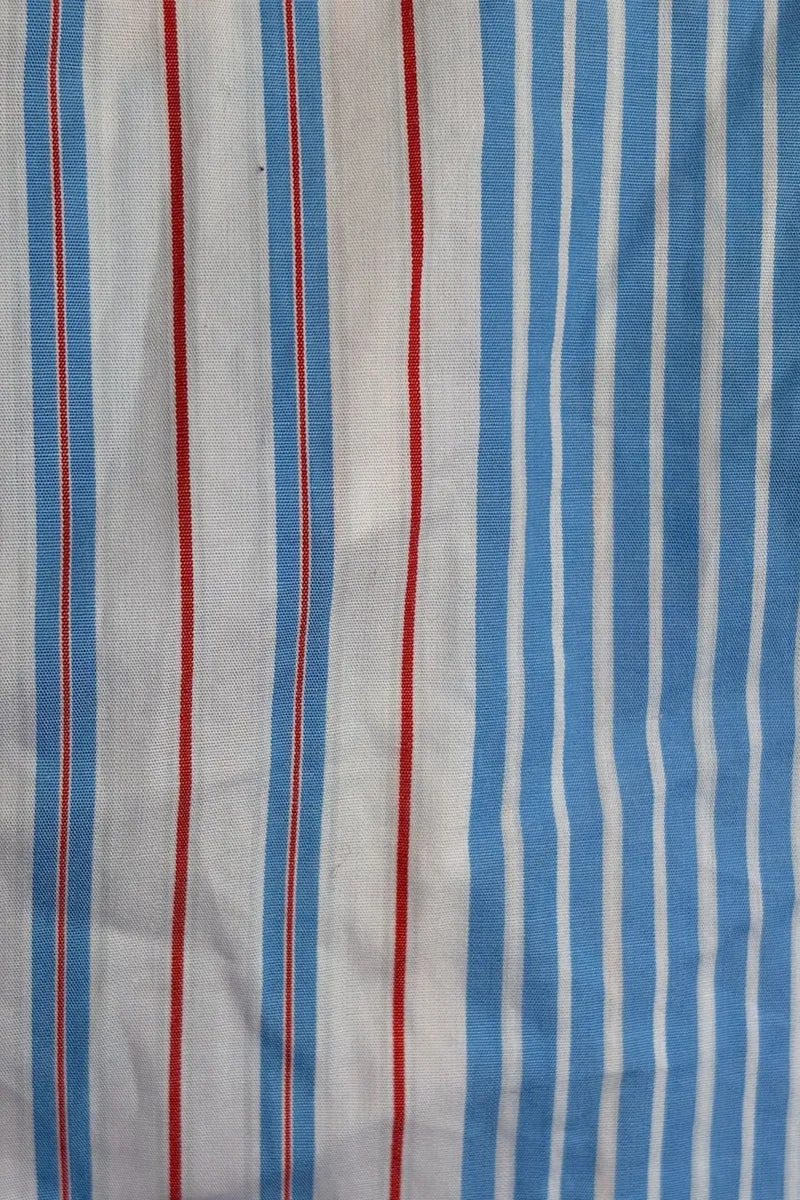 Noria|Cotton Stripped Wrap Detail Shirt