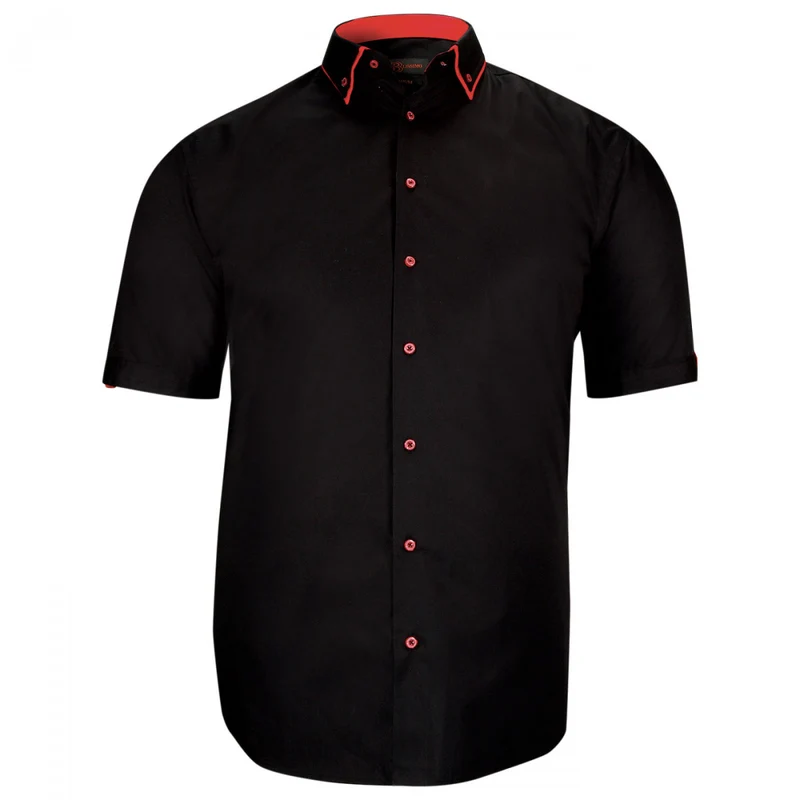 Chemise homme grande taille à double col coupe droite CUELITO Doublissimo
