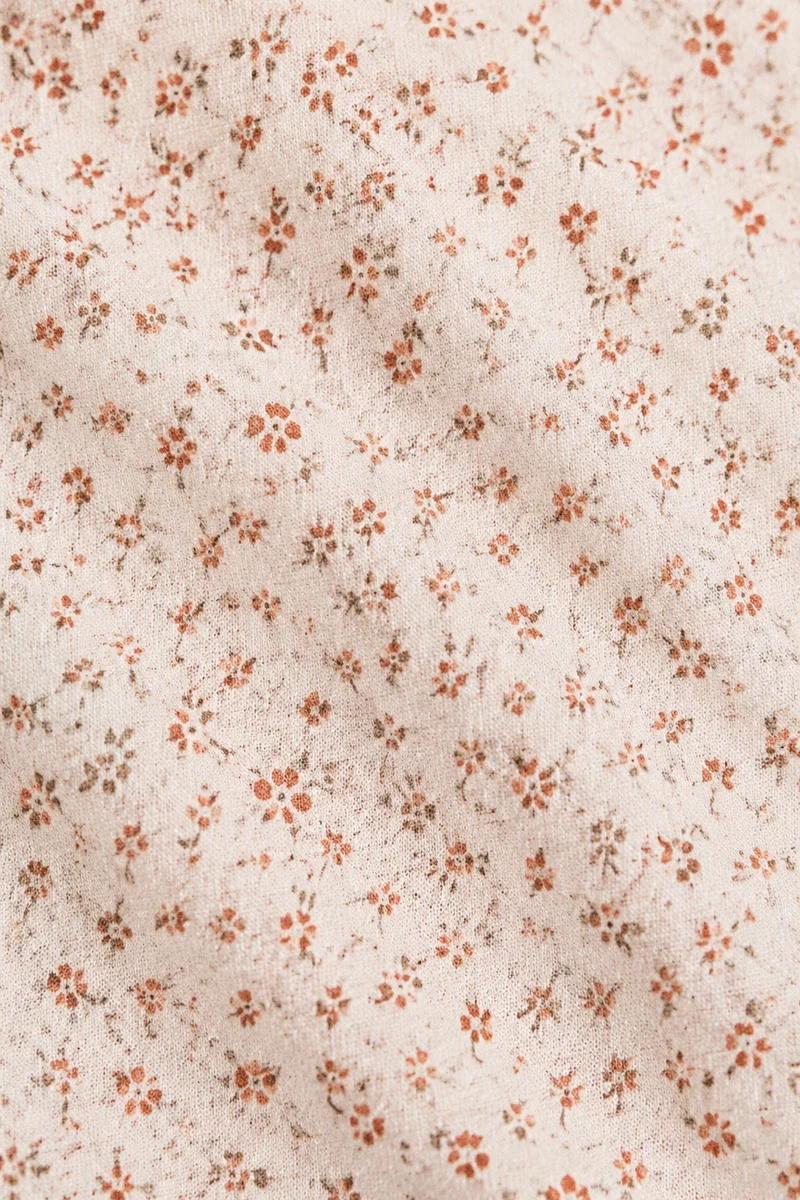 Mavin|Viscose Smocked Waist Full Sleeve Top