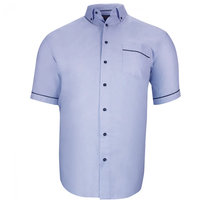 Chemise homme grande taille petit col boutonné coupe droite RAFFINATO Doublissimo