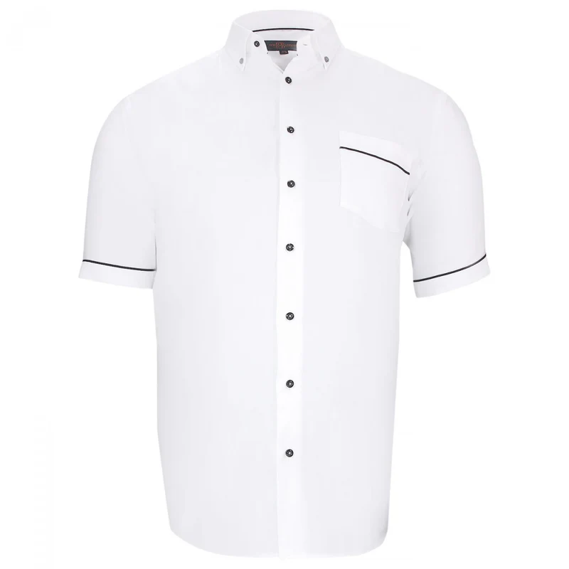 Chemise homme grande taille petit col boutonné coupe droite RAFFINATO Doublissimo