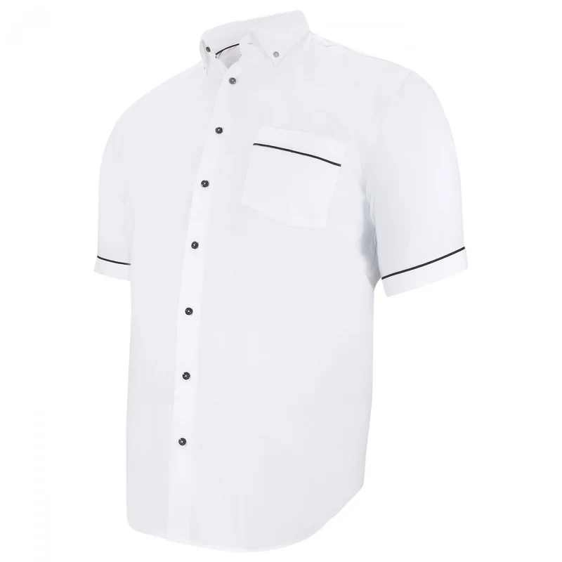 Chemise homme grande taille petit col boutonné coupe droite RAFFINATO Doublissimo