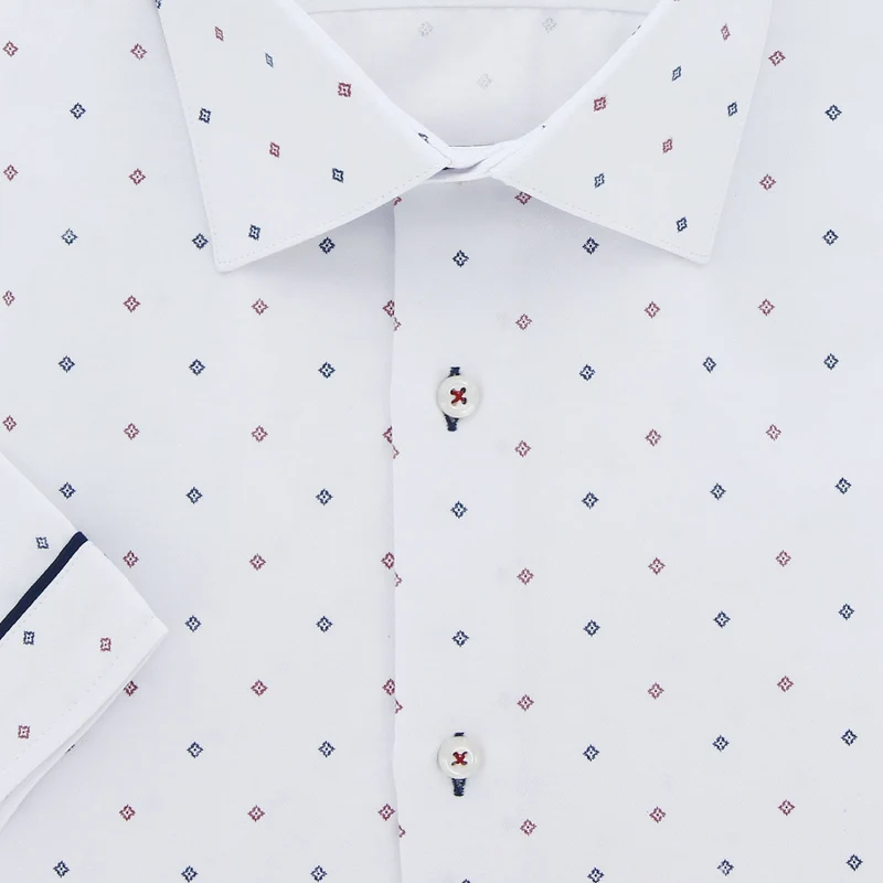 Chemise homme grande taille tissu imprimé coupe droite GIOIO Doublissimo