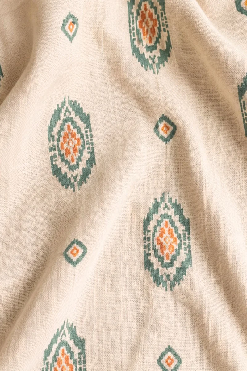 Mistral|Cotton Lace Detail Classic Shirt