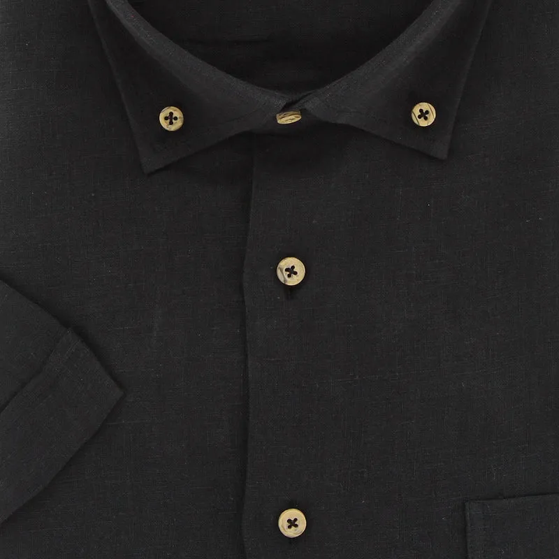 Chemise homme grande taille lin et coton coupe droite COTOLINO Doublissimo