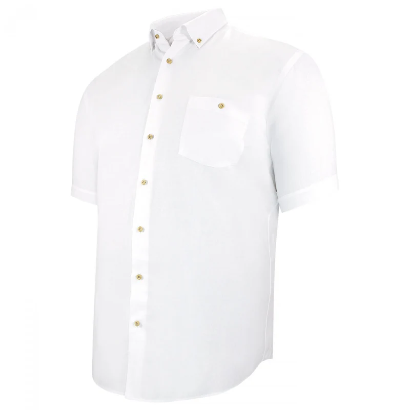 Chemise homme grande taille lin et coton coupe droite COTOLINO Doublissimo
