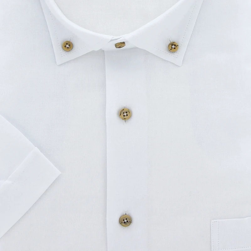 Chemise homme grande taille lin et coton coupe droite COTOLINO Doublissimo