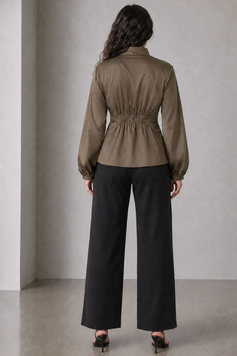 Selwyn|Cotton Extended Vneck Waist Top