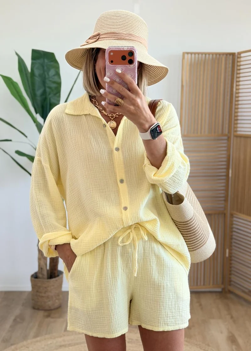 Ensemble Cora jaune