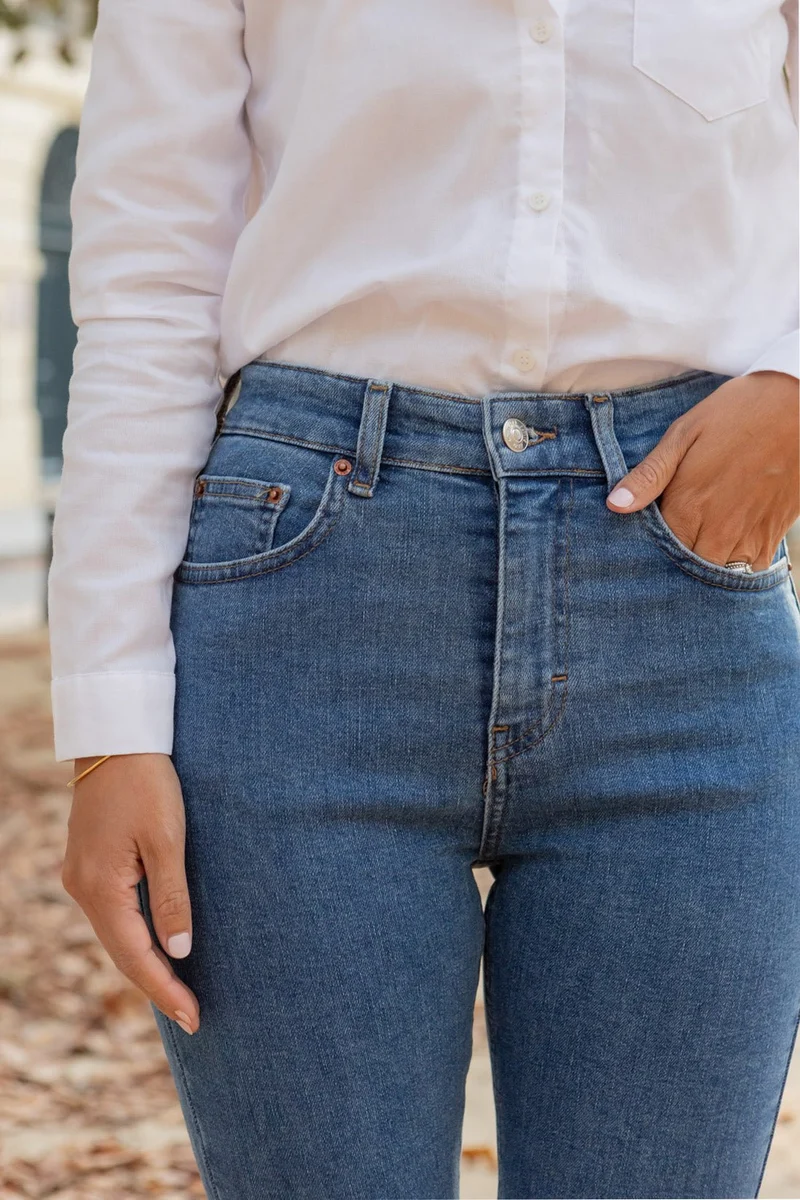 Jean skinny Christina - bleu denim