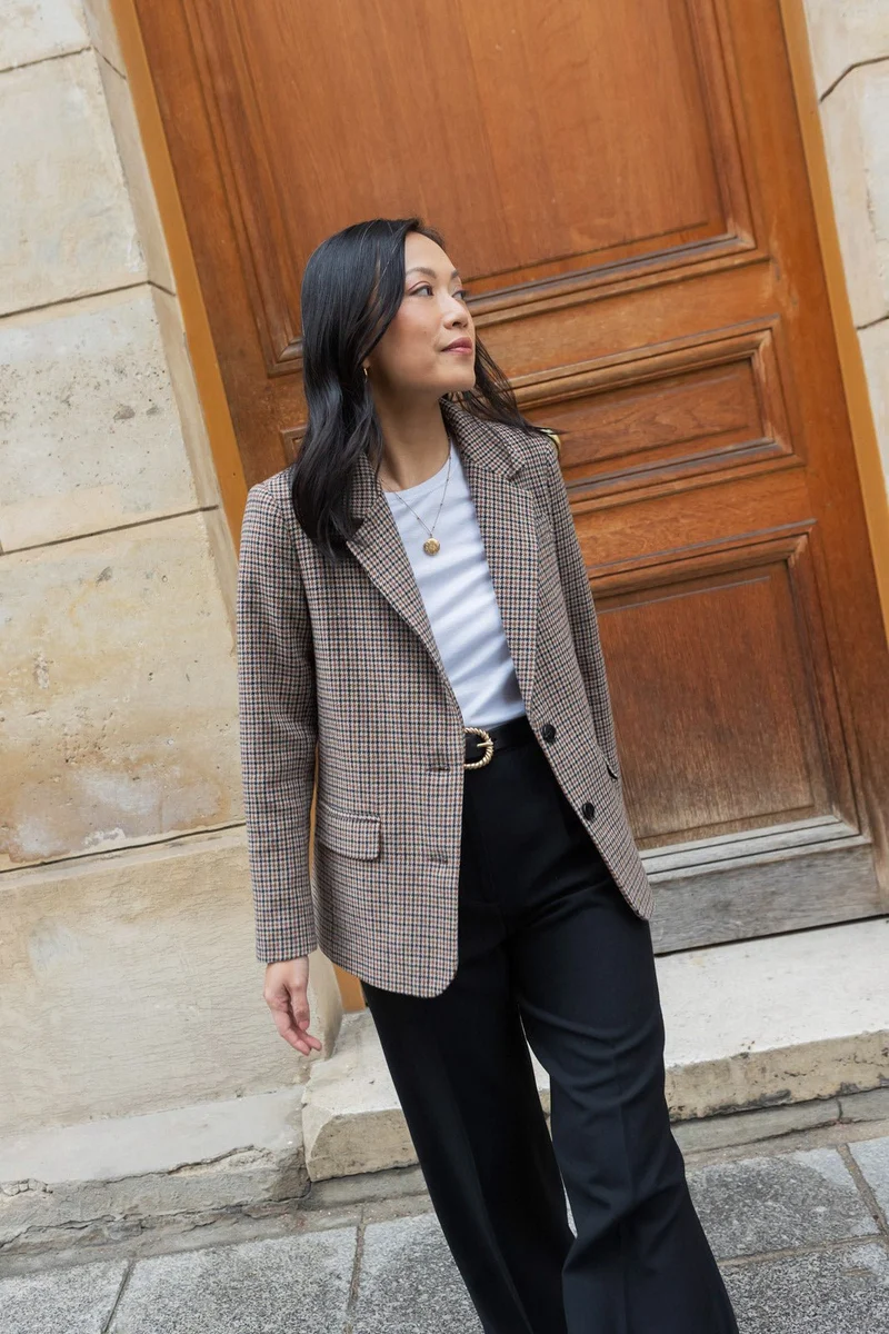 Veste Rosalind - carreaux