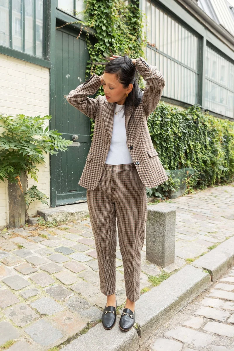 Veste Rosalind - carreaux