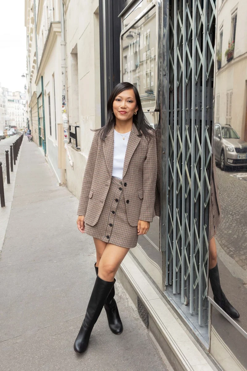 Veste Rosalind - carreaux