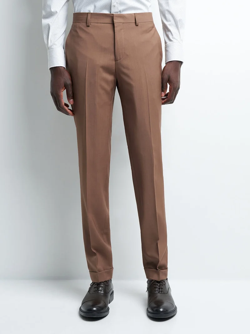 Pantalon coordonnable extraslim en laine