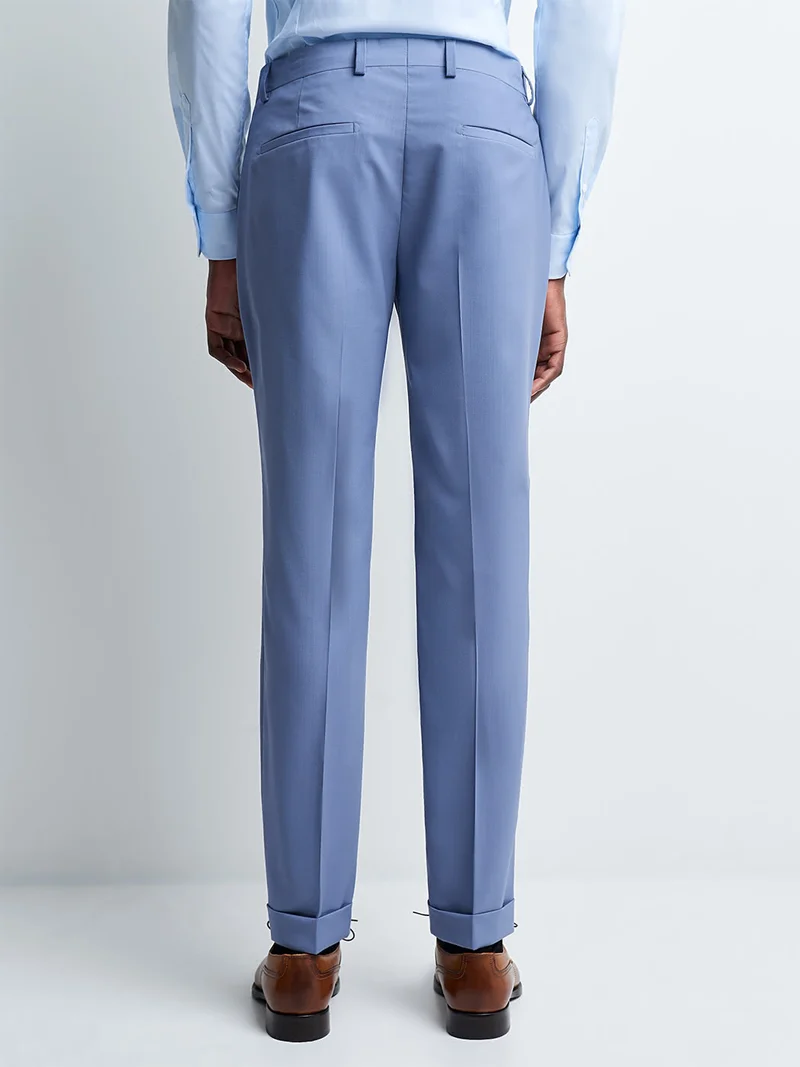 Pantalon de costume 100% en laine