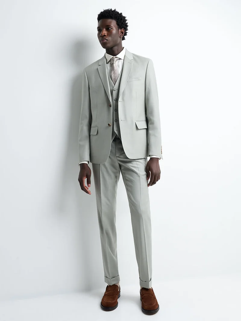 Veste coordonnable extraslim en laine