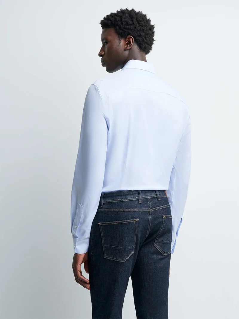 Chemise slim unie Induo