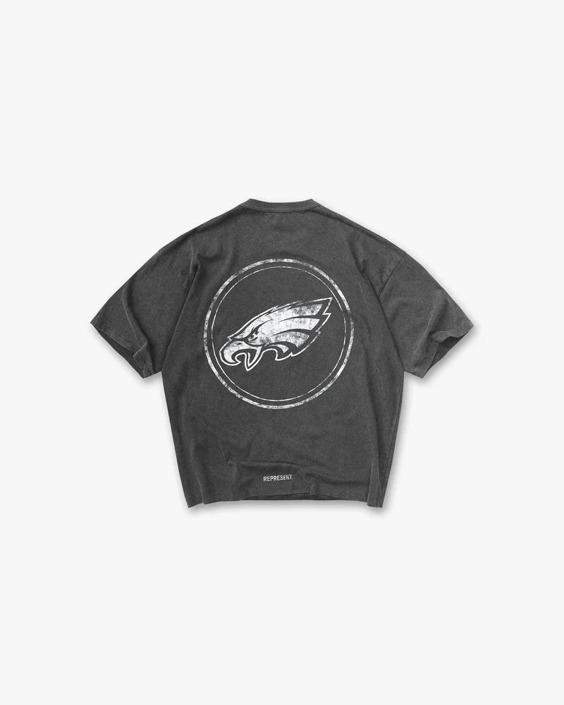 Philadelphia Eagles x Represent T-Shirt - Vintage Grey