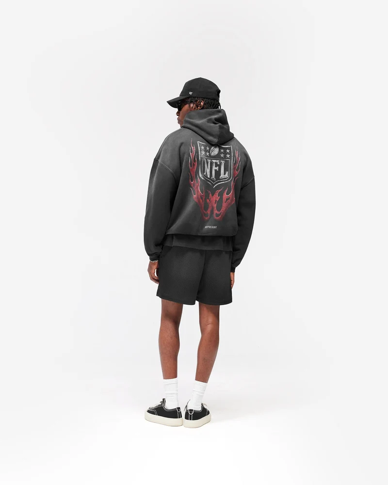 NFL Shield x Represent Hoodie - Stained Black