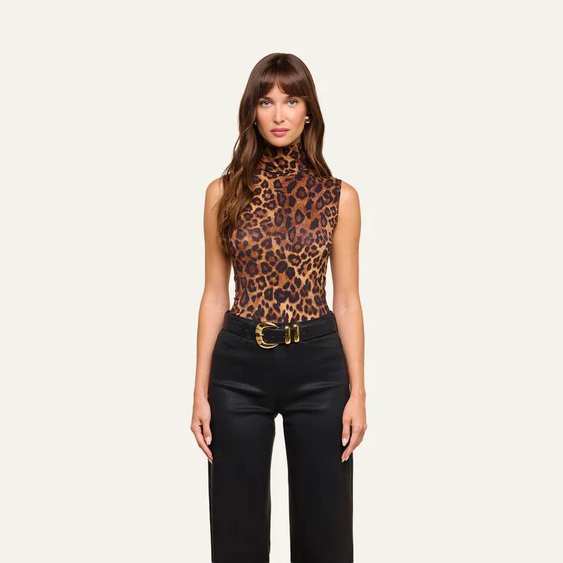 Ceci Sleeveless Turtleneck