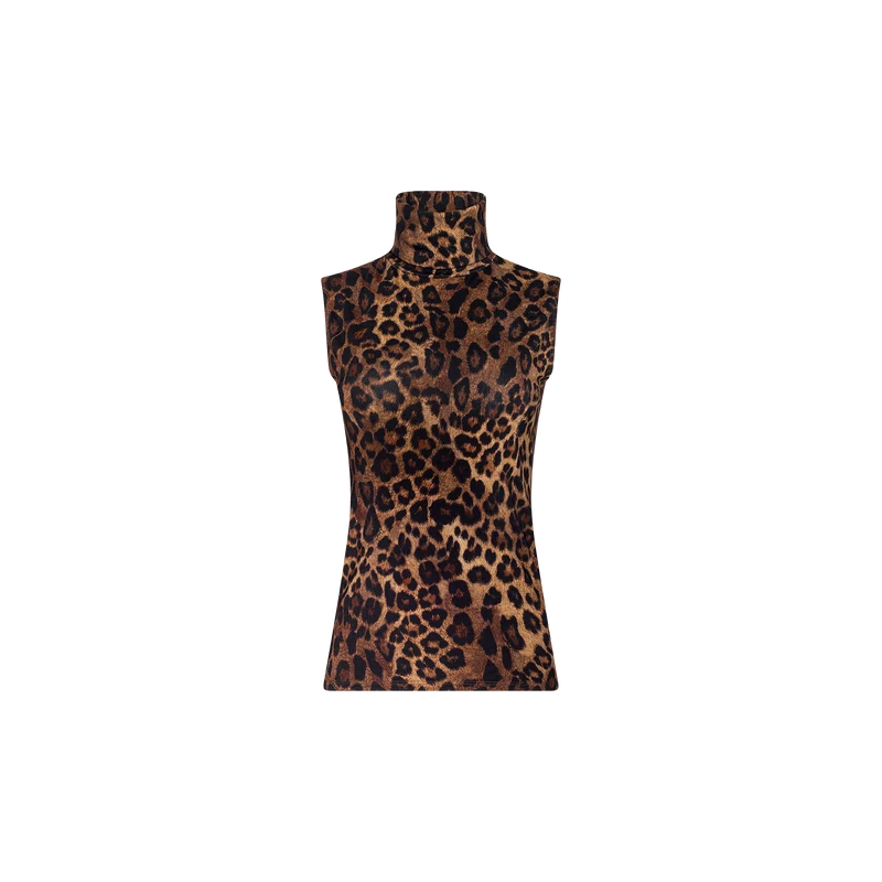 Ceci Sleeveless Turtleneck