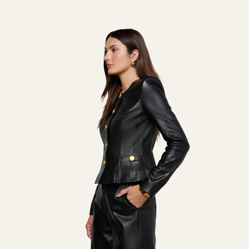 Mariella Leather Jacket