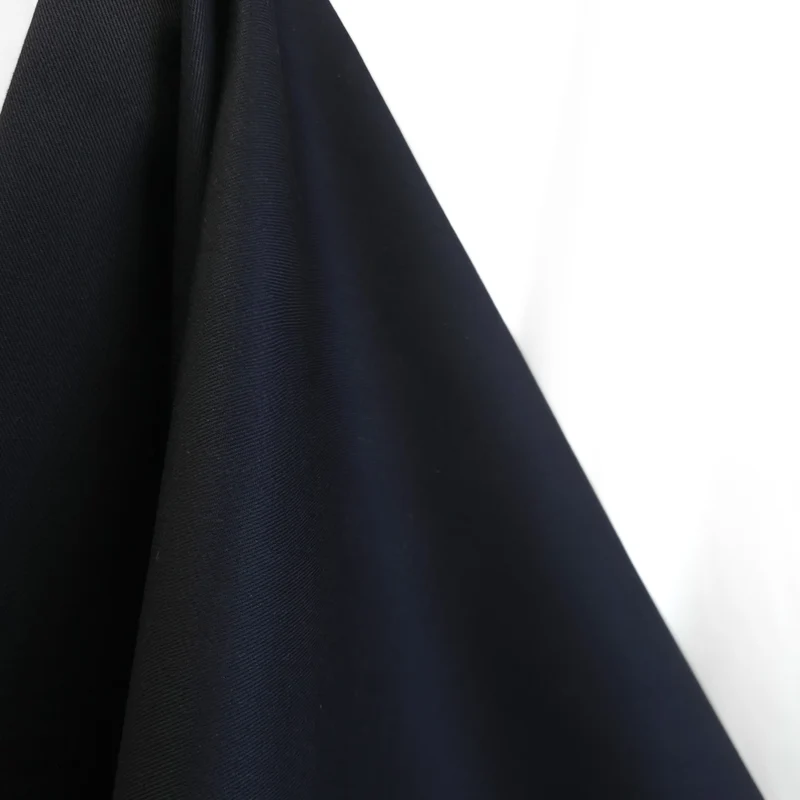 Gabardine de Coton | Noir *SVP lire la description