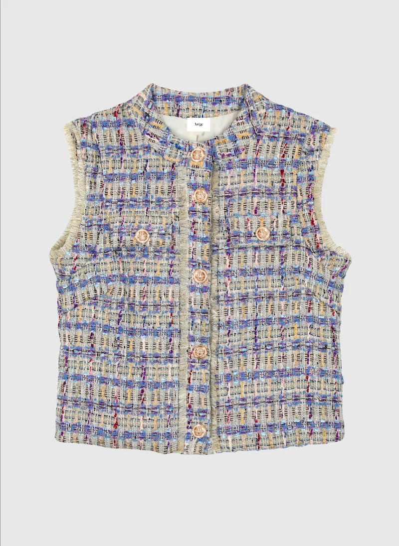 GILET AVAYANA bleu