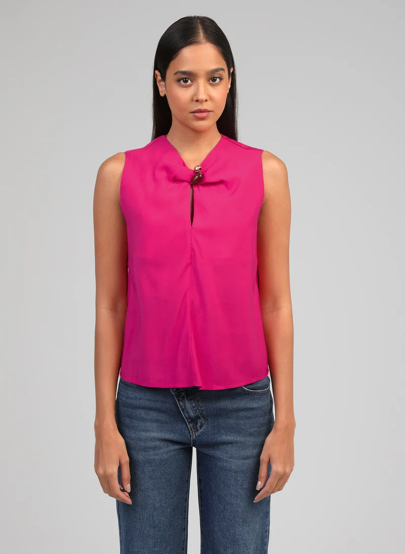 TOP KEZRA fuchsia