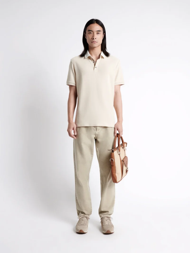 Polo manches courtes 100% coton bio