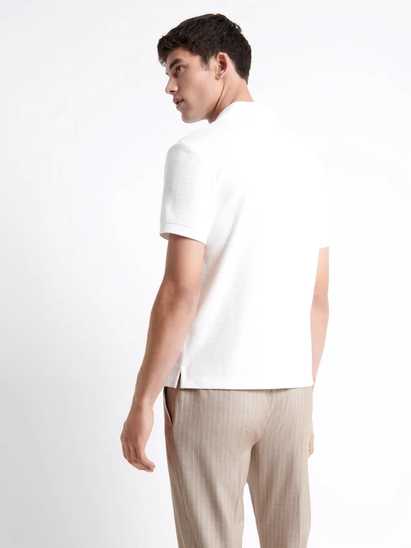 Polo manches courtes en coton