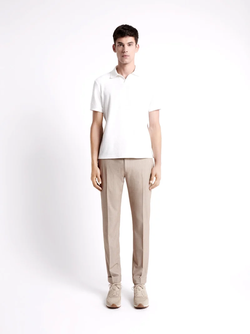 Polo manches courtes en coton