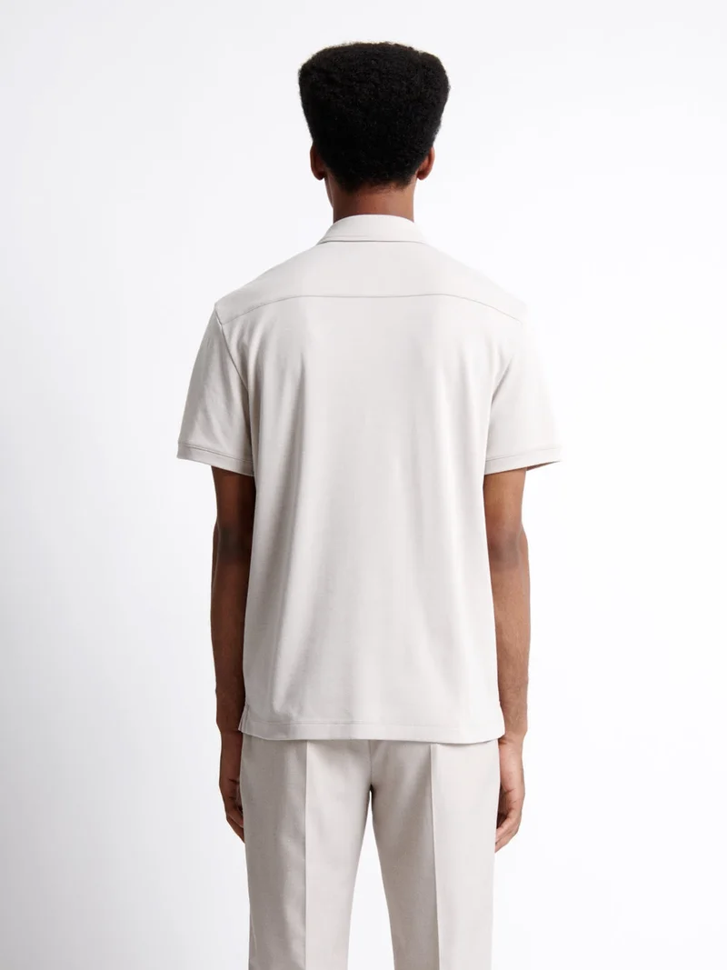 Polo manches courtes en coton