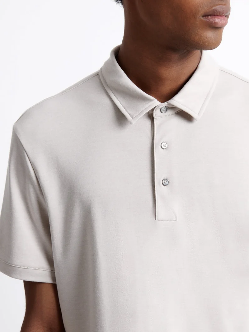 Polo manches courtes en coton