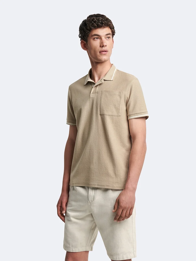 Polo manches courtes 100% coton