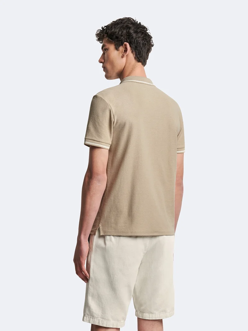 Polo manches courtes 100% coton