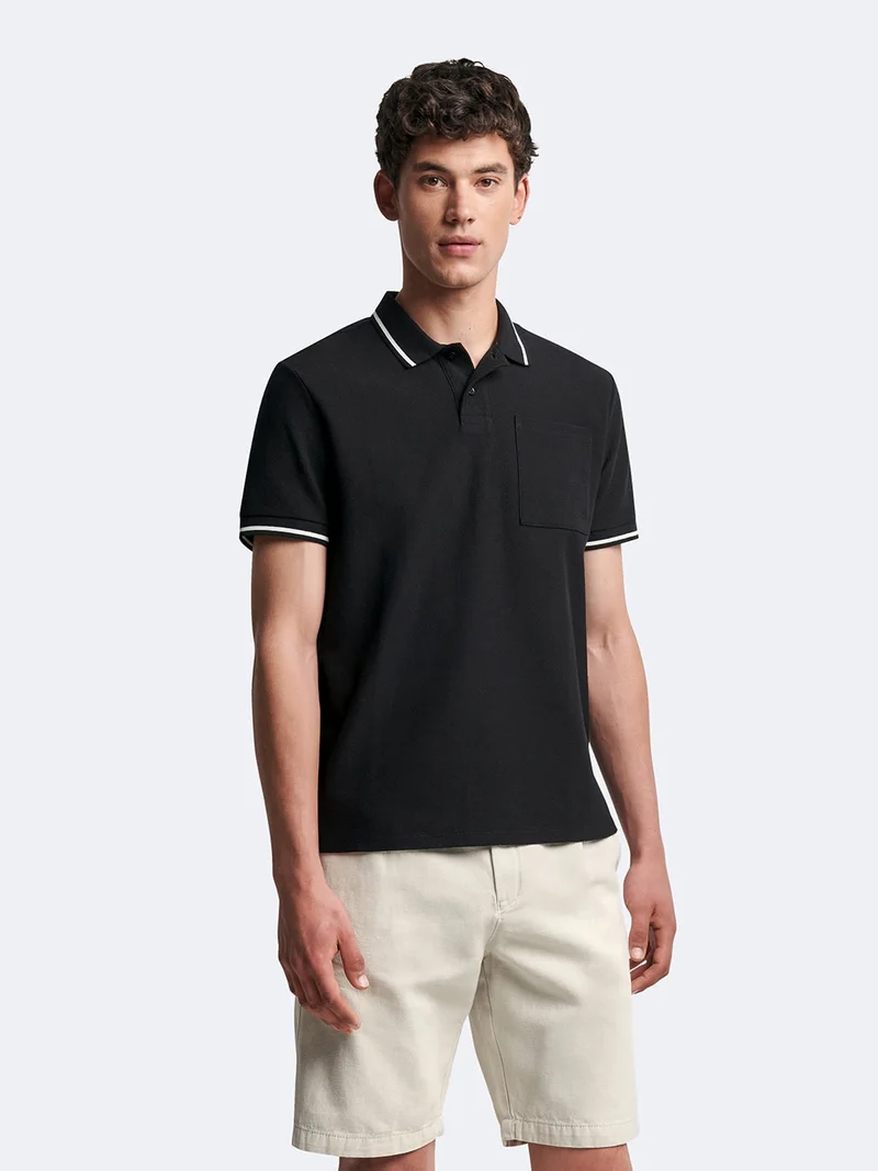 Polo manches courtes 100% coton